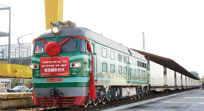 390噸老撾香蕉抵達北京